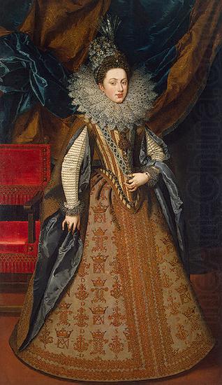 Frans Pourbus Portrait of Margaret of Savoy, Duchess of Mantua Pourbus